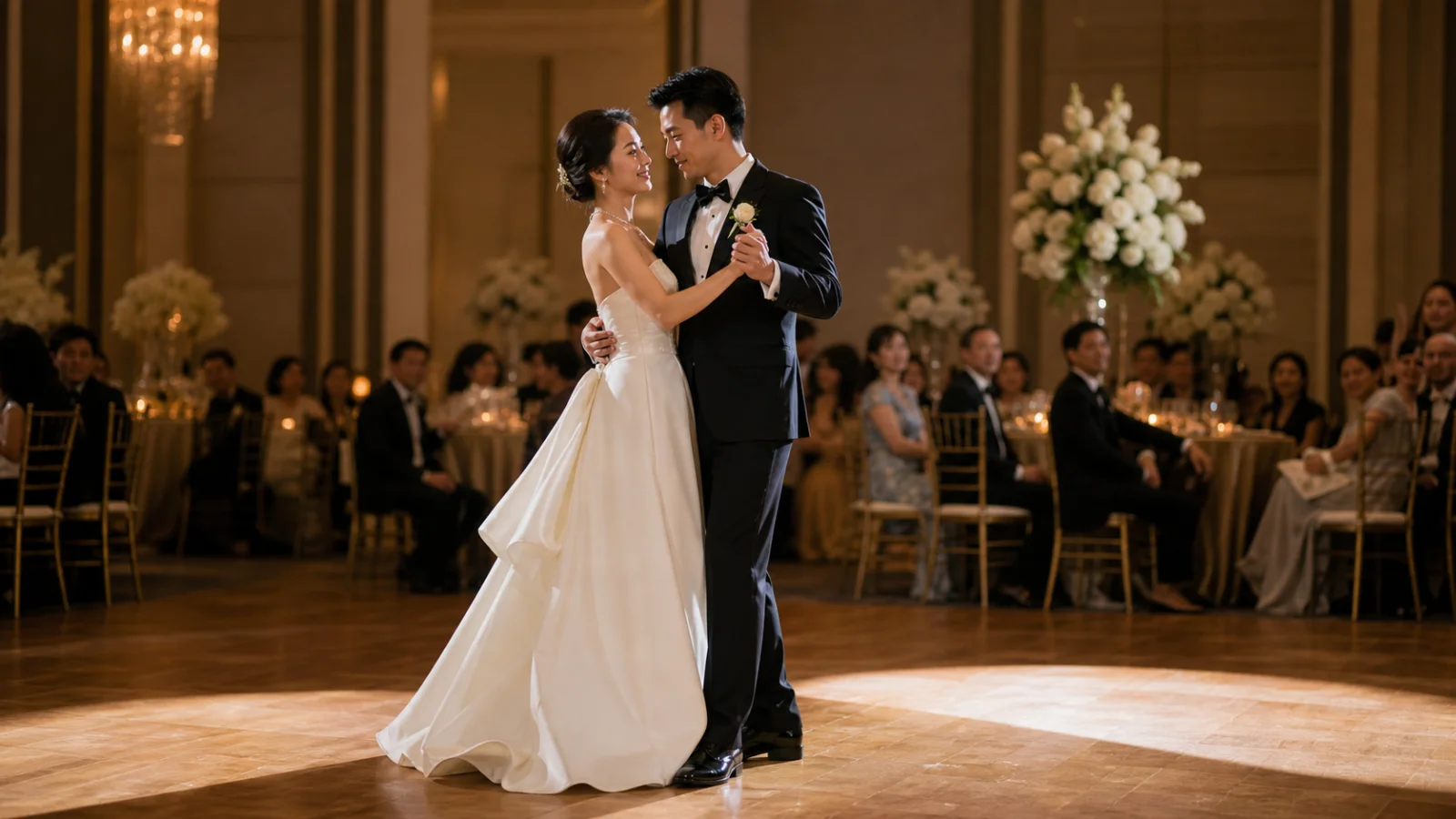 คู่บ่าวสาวเต้นรำ First Dance