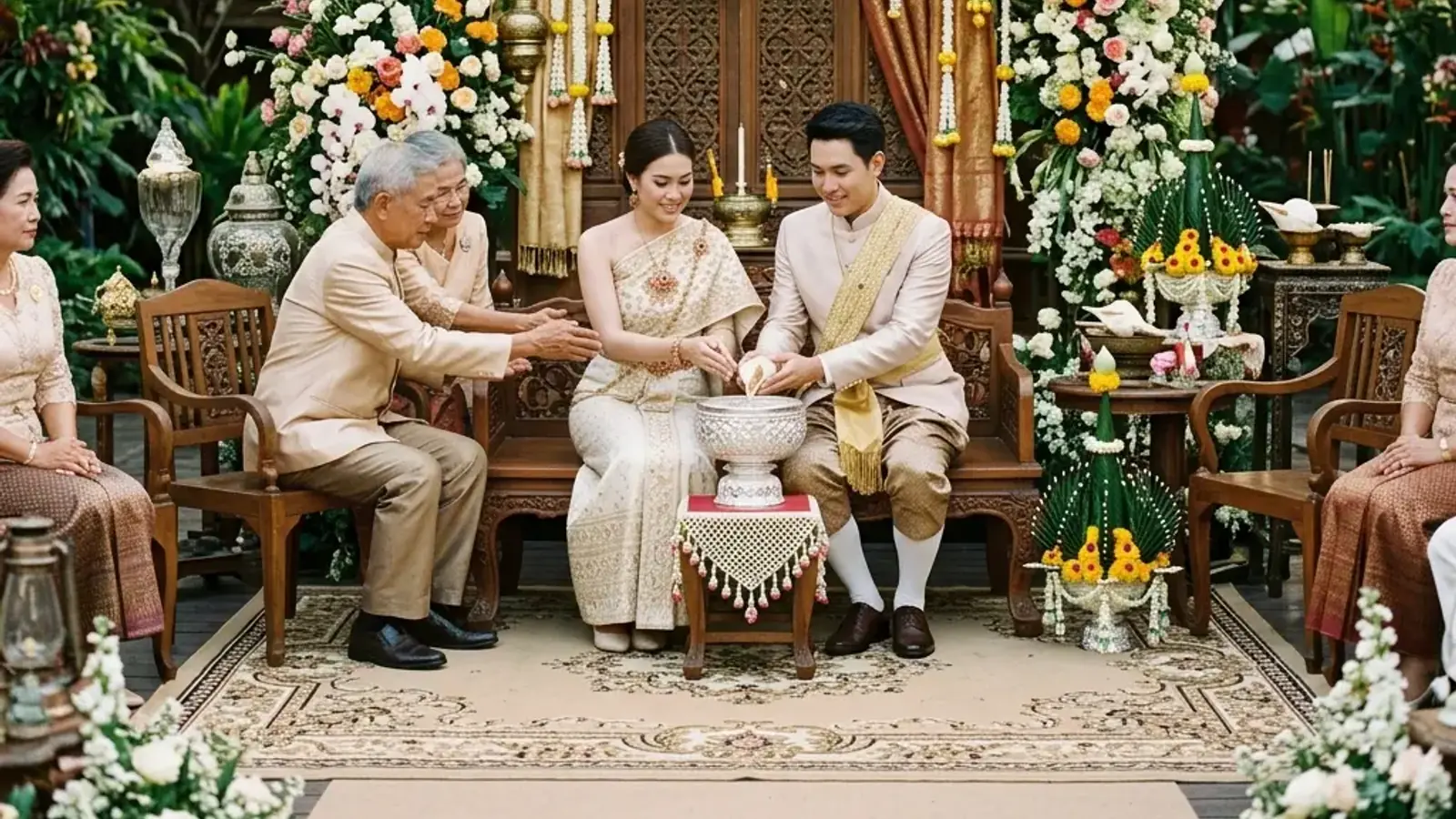 งานแต่งงานสไตล์วินเทจคลาสสิกแบบไทย