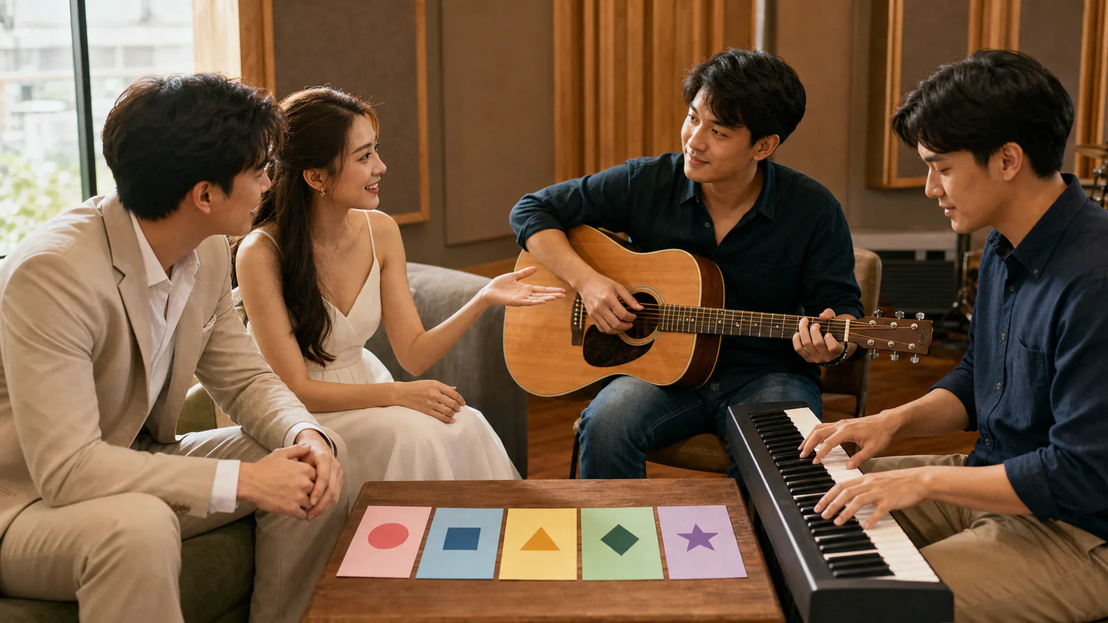 คู่รักไทยเลือกเพลงพิธีและงานเลี้ยงร่วมกับวงดนตรีสด